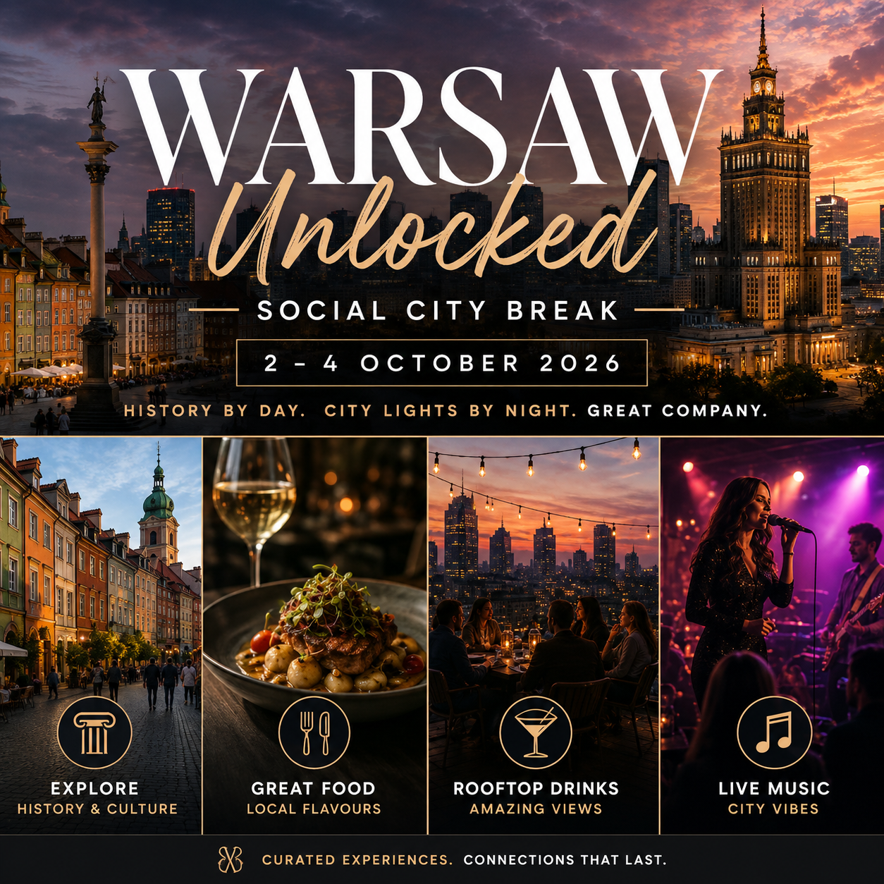 2-4.10 Warsaw city break